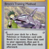 Brock's Training Method