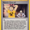 Blaine's Quiz #3